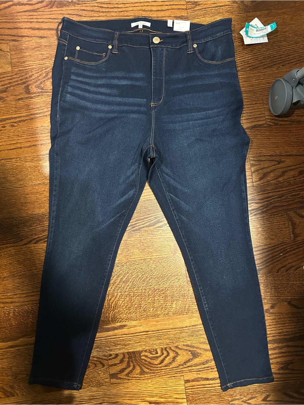 Dark Blue Women’s Stretch Ankle Skinny Jeans
